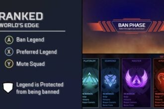 Apex Legends Ranked Legend Ban system