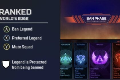 Apex Legends Ranked Legend Ban system