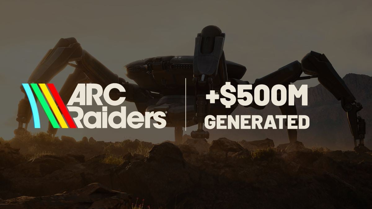 Arc Raiders Made 550 millions