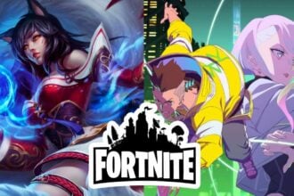 Fortnite collabs With LOL and Cyberounk leaks and new gun Midas Mythic leaked