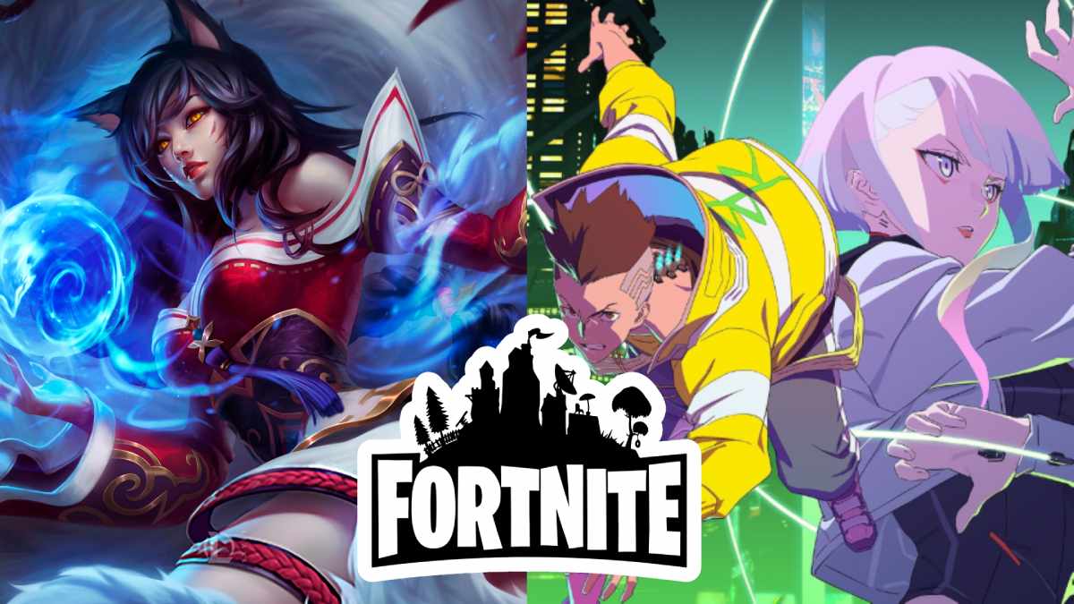 Fortnite collabs With LOL and Cyberounk leaks and new gun Midas Mythic leaked