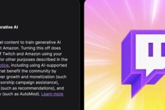 Twitch GEN AI turned on by default