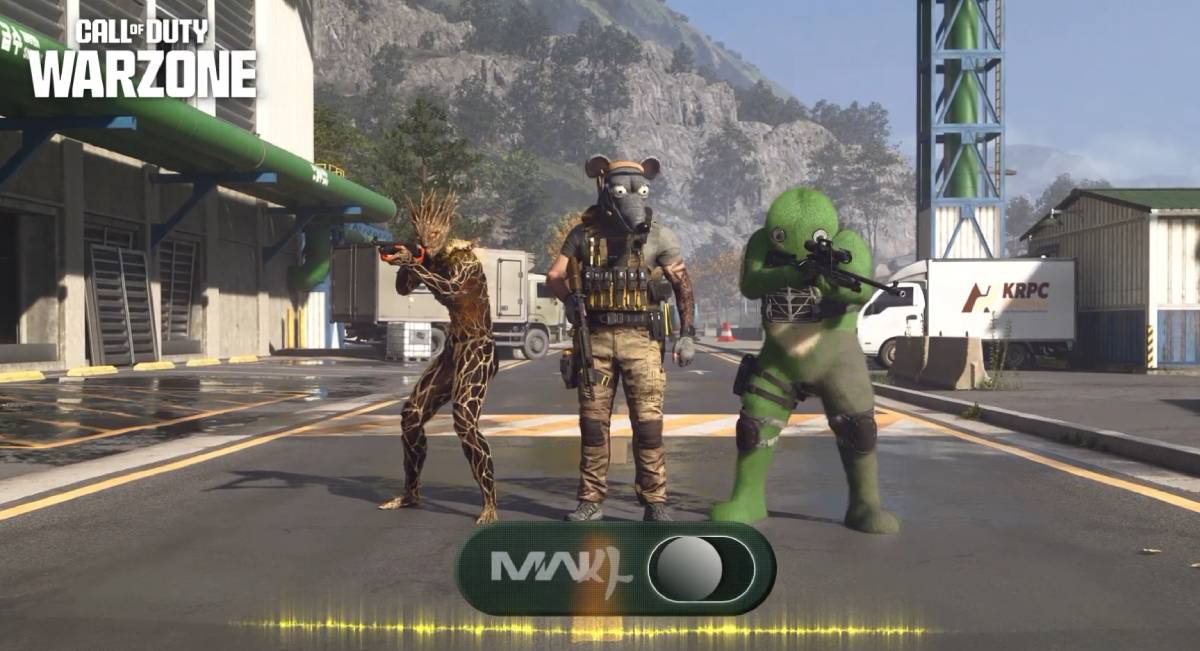 COD Warzone Operator Skin Toggle