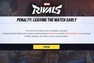 Marvel Rivals Leavers penalty