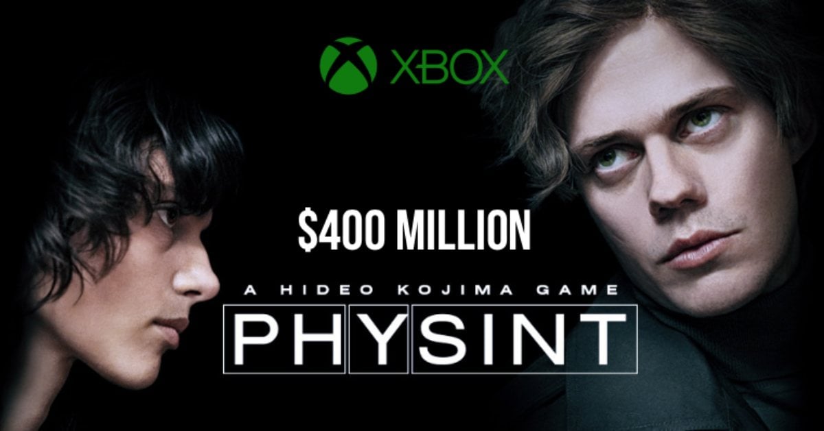 Physint Kojima 400 million dollar budget rumor