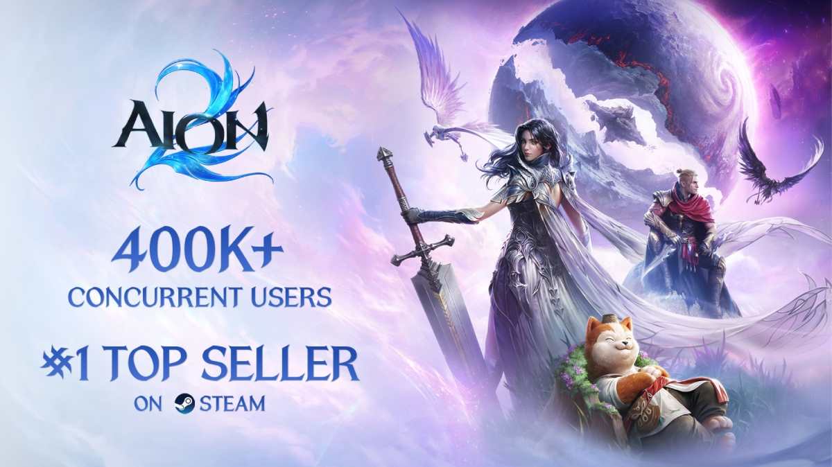AION 2 Surpasses 400,000 Concurrent Players on Steam, NC Says