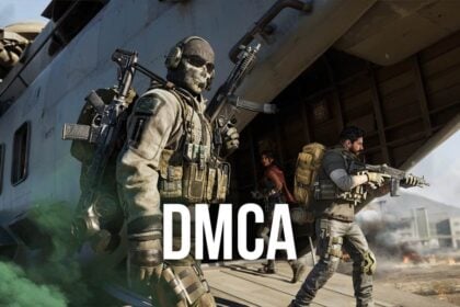 Call of duty on a browser DMCA notice