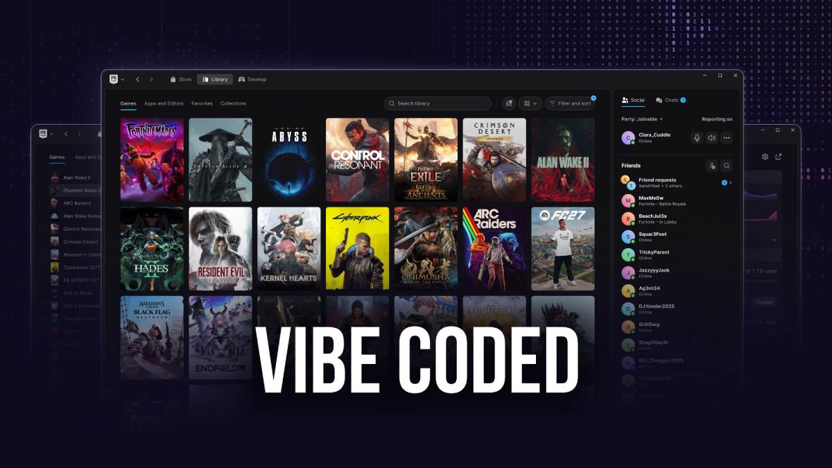EPic Games Launcher Vibe Coded