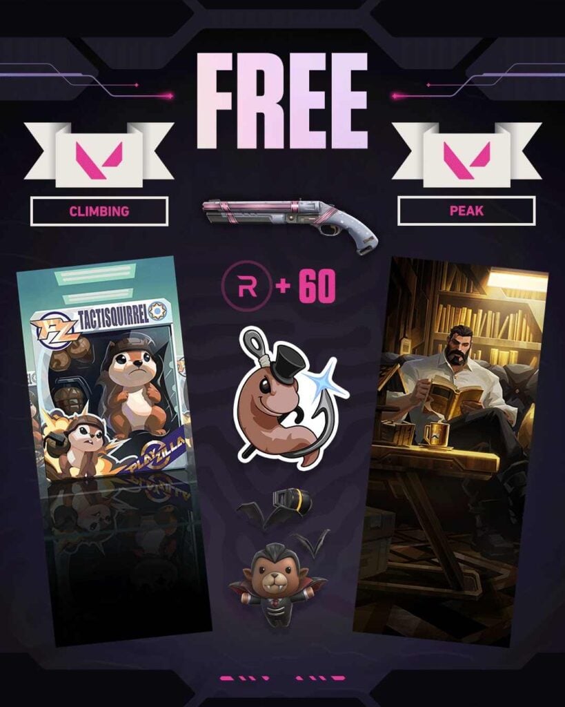 VALORANT Season 2026 Act 6 Free Rewards